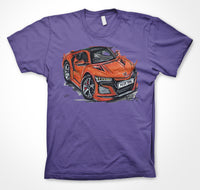 Honda NSX #ContinuousCar Unisex T-shirt