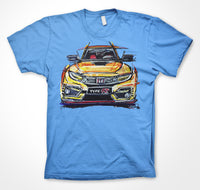 Honda Civic Type-R  #ContinuousCar Unisex T-shirt