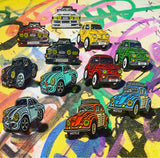 Porsche 356 - Silver | Limited edition enamel pin badge - | Only 1 remaining