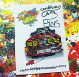 Audi Quattro Limited edition red enamel pin badge - | out of stock