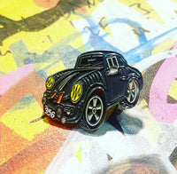 Porsche 356 - dark grey | Limited edition enamel pin badge | only 1 left