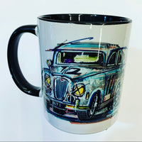 Jaguar MK1 'Buy1' Grant Williams (double image) |  #ContinuousCar | Mug