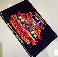 BMW E30 Demon Tweeks | #ContinuousCar metal print | 30cm x 20cm