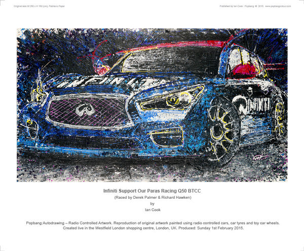 Infiniti Q50 BTCC Paras Racing - POPBANGCOLOUR Shop