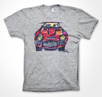Jaguar E-Type #ContinuousCar Unisex T-shirt