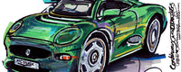 Jaguar XJ220 | #ContinuousCar |  Mug