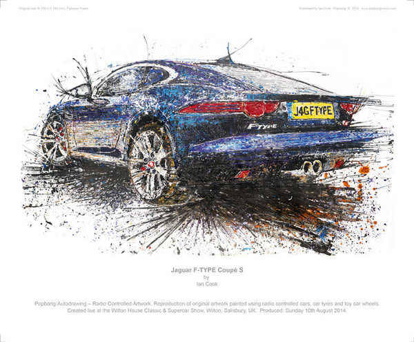 Jaguar F-TYPE Coupe S - POPBANGCOLOUR Shop