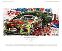 ‘Mission Motorsport Poppy Car’ Jaguar F-TYPE Coupe SVR - POPBANGCOLOUR Shop