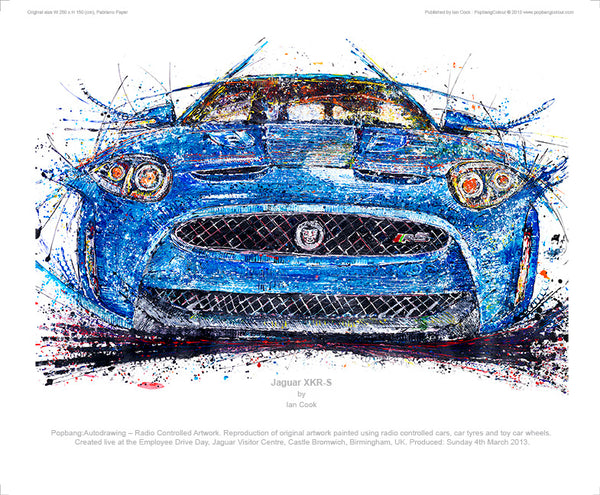 Jaguar XKR-S - POPBANGCOLOUR Shop