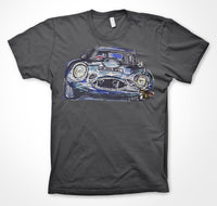 Jaguar E-Type Lightweight #ContinuousCar Unisex T-shirt