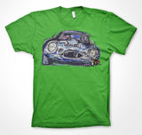 Jaguar E-Type Lightweight #ContinuousCar Unisex T-shirt