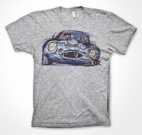 Jaguar E-Type Lightweight #ContinuousCar Unisex T-shirt