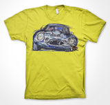 Jaguar E-Type Lightweight #ContinuousCar Unisex T-shirt