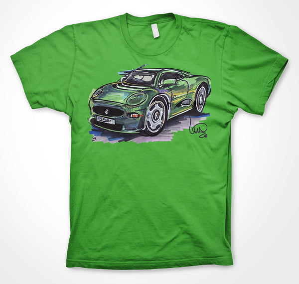 Jaguar XJ220 #ContinuousCar Unisex T-shirt