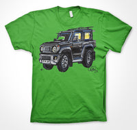 Suzuki Jimny #ContinuousCar Unisex T-shirt