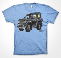 Suzuki Jimny #ContinuousCar Unisex T-shirt