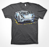 Koenigsegg Regera #ContinuousCar Unisex T-shirt