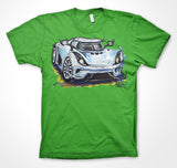 Koenigsegg Regera #ContinuousCar Unisex T-shirt