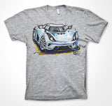 Koenigsegg Regera #ContinuousCar Unisex T-shirt