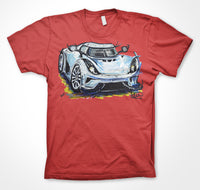 Koenigsegg Regera #ContinuousCar Unisex T-shirt