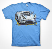 Koenigsegg Regera #ContinuousCar Unisex T-shirt
