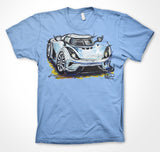 Koenigsegg Regera #ContinuousCar Unisex T-shirt