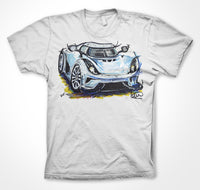 Koenigsegg Regera #ContinuousCar Unisex T-shirt