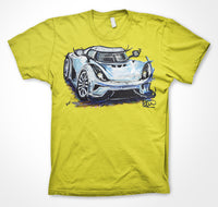 Koenigsegg Regera #ContinuousCar Unisex T-shirt