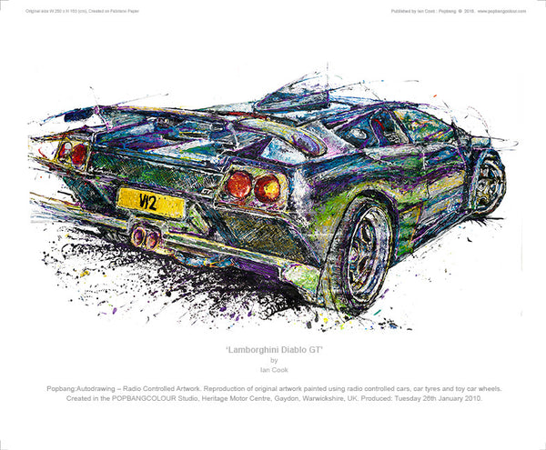 Lamborghini Diablo GT - POPBANGCOLOUR Shop