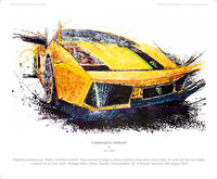 Lamborghini Gallardo - POPBANGCOLOUR Shop