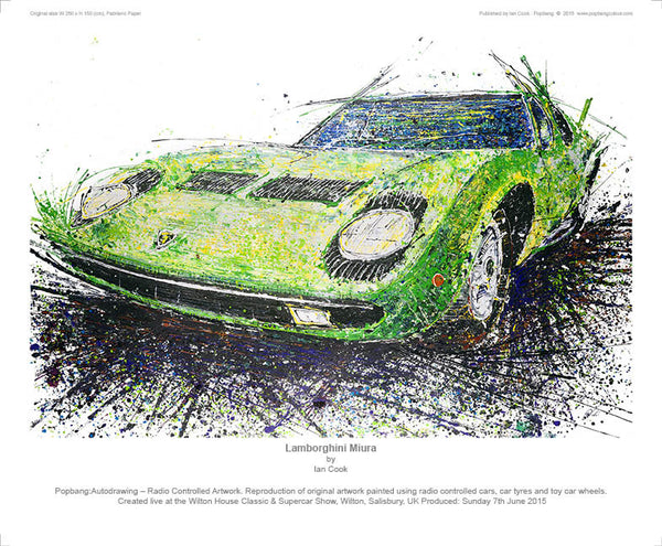 Lamborghini Miura - POPBANGCOLOUR Shop