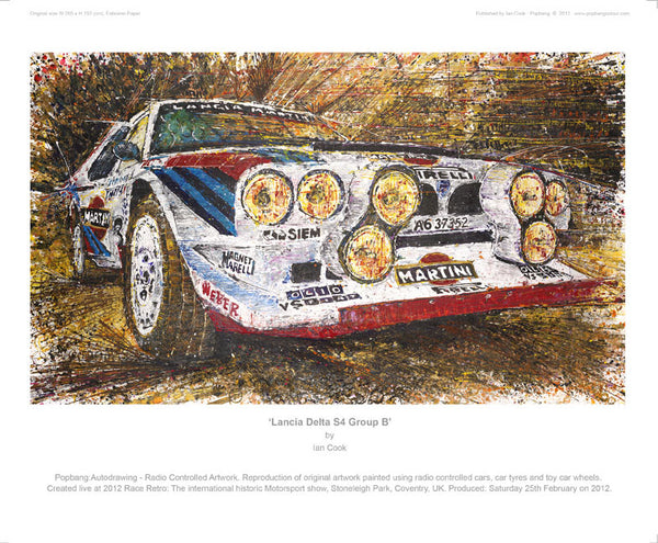 Lancia Delta S4 Group B - POPBANGCOLOUR Shop