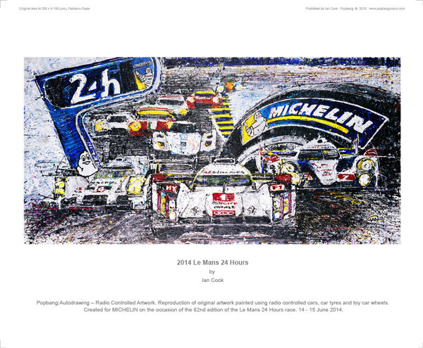 Le Mans 24 Hours for Michelin (2014) - POPBANGCOLOUR Shop