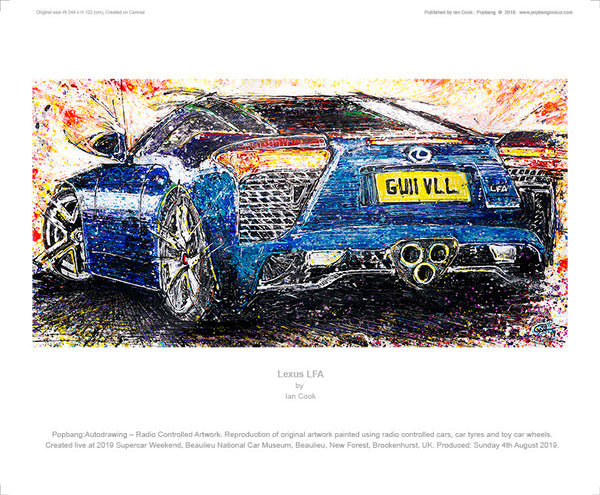 Lexus LFA - POPBANGCOLOUR Shop