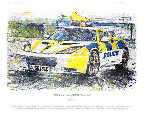 Lotus Evora CMPG Police Car 2010 - POPBANGCOLOUR Shop