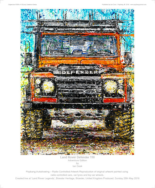 Land Rover Defender 110 - POPBANGCOLOUR Shop