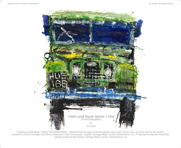 Land Rover Series 1 'Hue' 1948 - POPBANGCOLOUR Shop