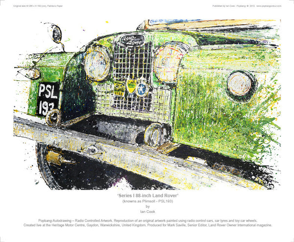 Land Rover Series 1 88-inch (Plimsoll – PSL193) - POPBANGCOLOUR Shop