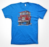 Land Rover Series Fire Tender #ContinuousCar Unisex T-shirt