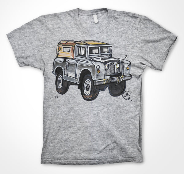 Land Rover Series IIa #ContinuousCar Unisex T-shirt