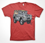 Land Rover Series IIa #ContinuousCar Unisex T-shirt