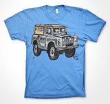 Land Rover Series IIa #ContinuousCar Unisex T-shirt