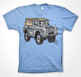 Land Rover Series IIa #ContinuousCar Unisex T-shirt