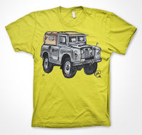 Land Rover Series IIa #ContinuousCar Unisex T-shirt