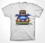 Volkswagen Harlequin Lupo  #ContinuousCar Unisex T-shirt