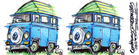 Volkswagon T2 Camper - VW Maxine | #ContinuousCar | Mug