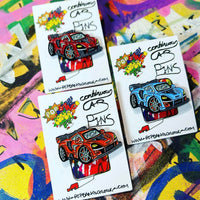 McLaren SENNA - Papaya orange | Limited edition enamel pin badge |  33 only