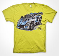 McLaren SENNA - Autovivendi & VMAX200 #ContinuousCar Unisex T-shirt