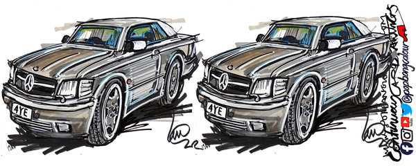 Mercedes-Benz 560 SEC | #ContinuousCar | Mug