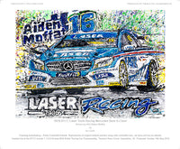 2019 BTCC Laser Tools Racing Mercedes Benz A-Class - POPBANGCOLOUR Shop